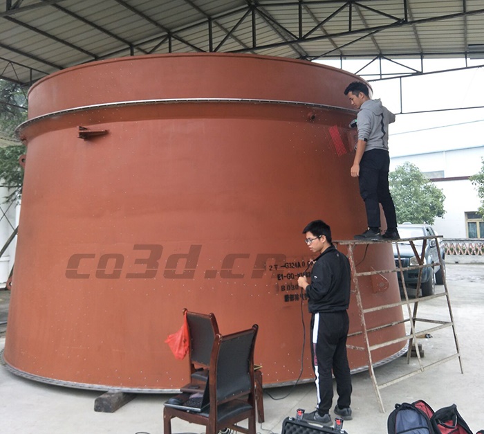 大型汽輪機(jī)艙體三維掃描案例