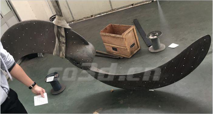 污水處理設備風機葉輪三維掃描