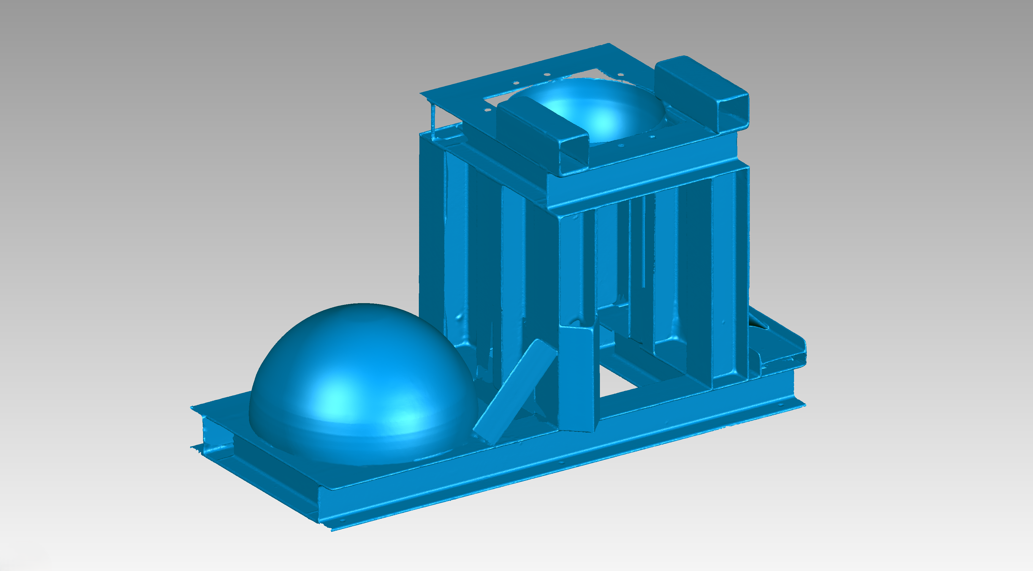 3D scanning and reverse engineering inspection of molds