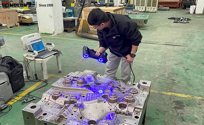 3D inspection of automotive molds