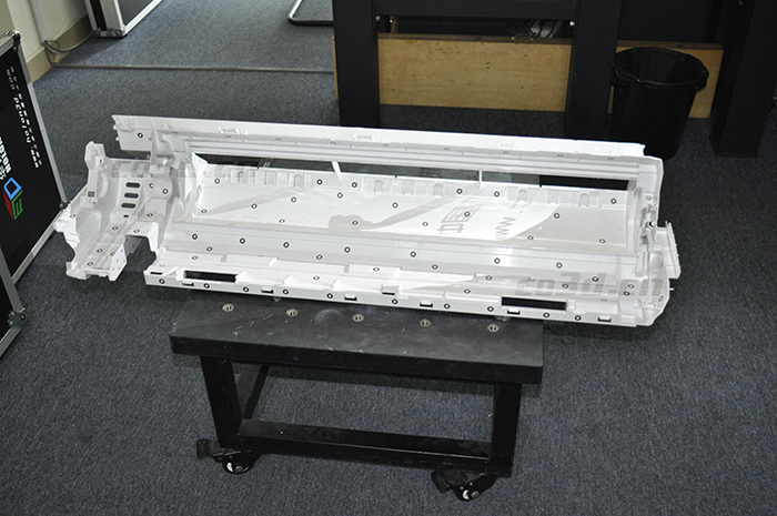 GREE air conditioner shell 3D scanning